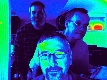 Gregg, Bings and Fly (back to front)